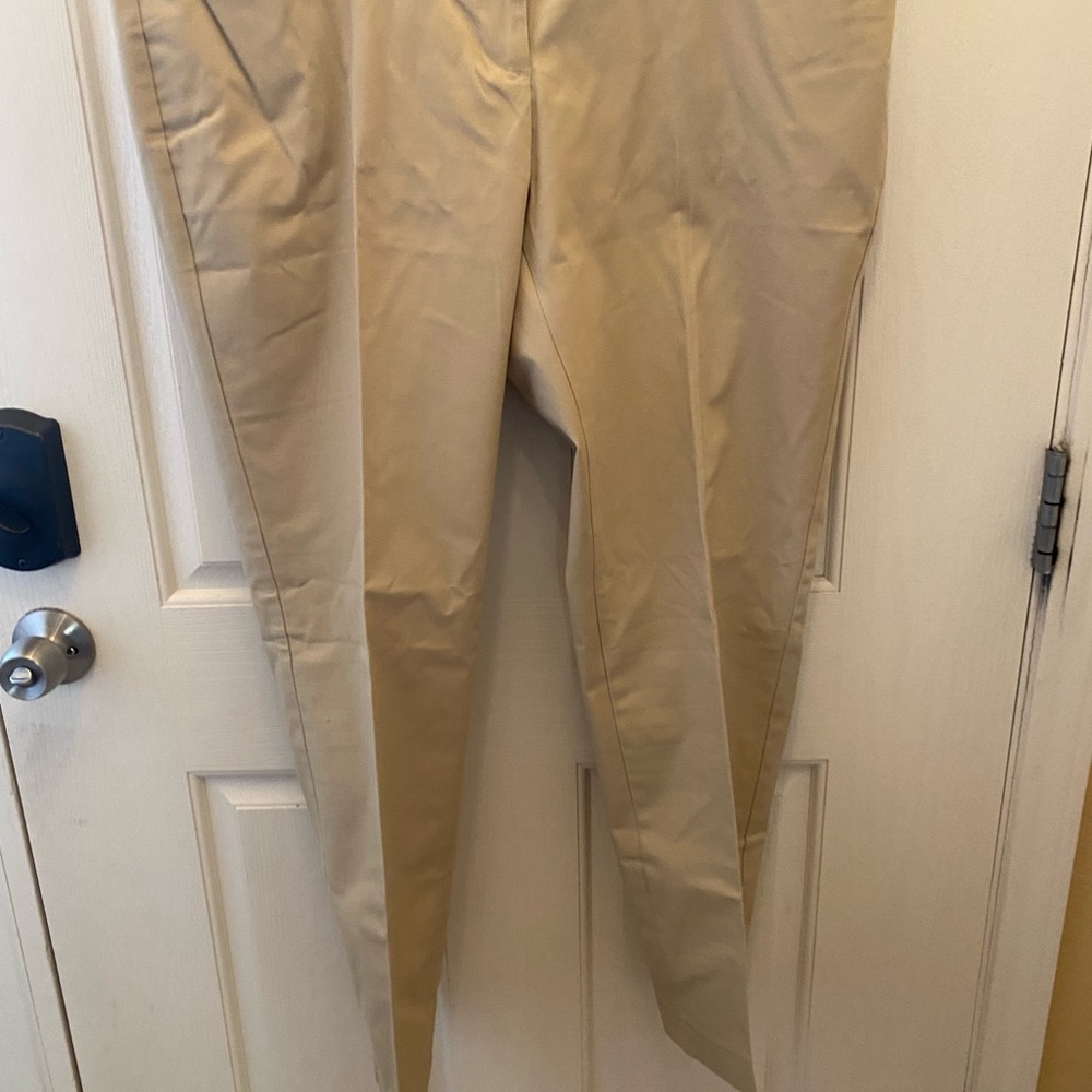 Lands End Khaki Chinos New, Never Worn
